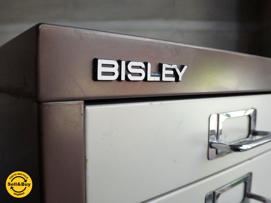 ビスレー BISLEY ベーシック BASIC 39/15 15段ドロワー キャビネット A4サイズ 2トーンカラー 廃盤 ～インダストリアルスタイルには欠かせないキャビネット～ 【 買取と販売とレンタルのお店 】