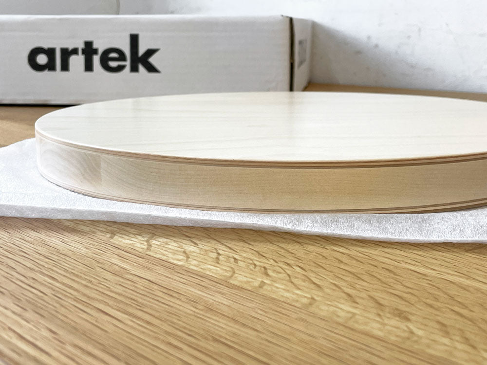 アルテック Artek スツール Stool 60 バーチ ナチュラル 3本脚 箱付 アルヴァ・アアルト フィンランド 北欧家具 新品 未使用品 買い取りしました。