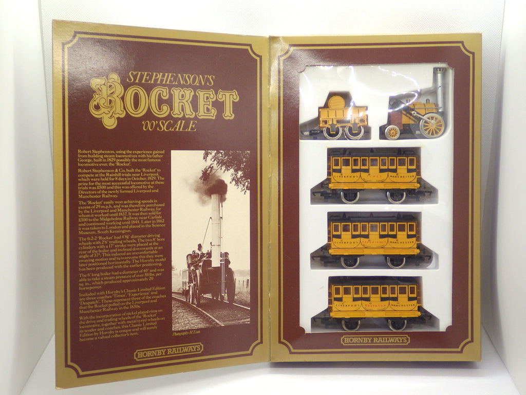 ホーンビー Hornby Railways Stephenson's Rocketセット OOゲージ 鉄道模型 箱付き 中古品 買い取りしました。