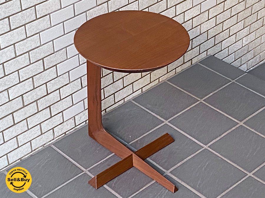 コサイン cosine カンチレバーテーブル Cantilever Table ウォールナット材 サイドテーブル 蛯名 紀之 　中古品 買い取りしました。