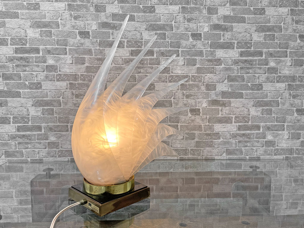 メゾン・ルージェ Maison Rougier Bird of Paradise テーブルランプ 卓上ライト アクリルシェード ミッドセンチュリーモダン 70s ビンテージ カナダ 中古品 買い取りしました。