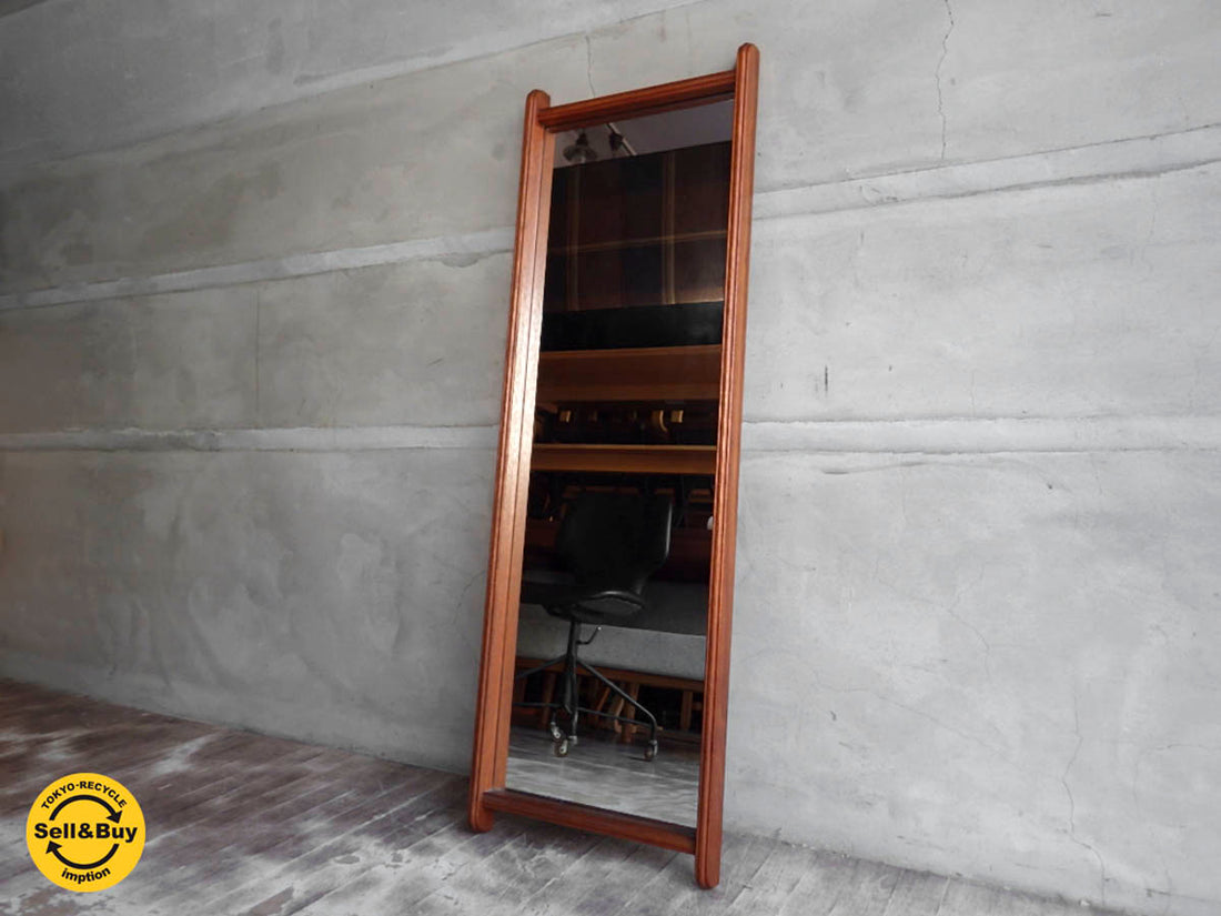 ジャパンビンテージ チーク ウォールミラー ♪　中古品 買い取りしました。学芸大学店 出張買取もお任せ下さい。