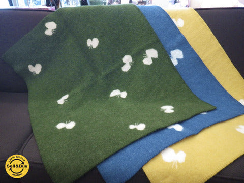 ミナペルホネン × クリッパン choucho ブランケット 3種 『 国境を越えた柔らかさと可愛らしさのコラボ☆ 』【買取と販売とレンタルのお店】