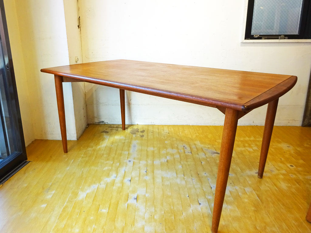 辻木工 TSUJI 70's ジャパンビンテージ チーク材 ダイニングテーブル Japan vintage Made in Tokyo 下北沢店 中古品 買い取りしました。