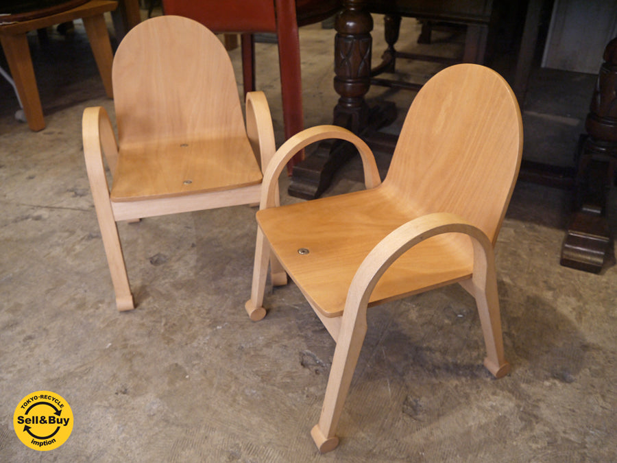 日進木工 NISSIN n-kids キッズ チェア スタッキング ブナ材　中古品 買い取りしました！ 自由が丘店 出張買取もお任せください。