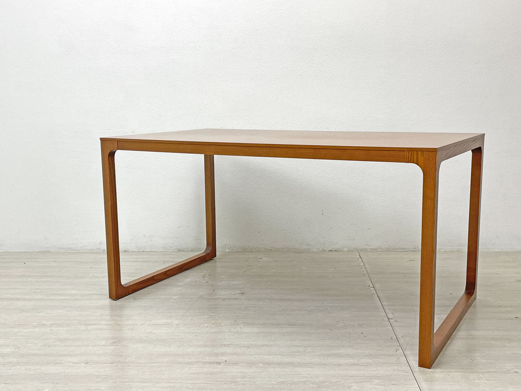イデー IDEE マルー ダイニングテーブル MALUH DINING TABLE アッシュ材 アントンブラウン W145cm 定価￥105,910- 中古品 買い取りしました。