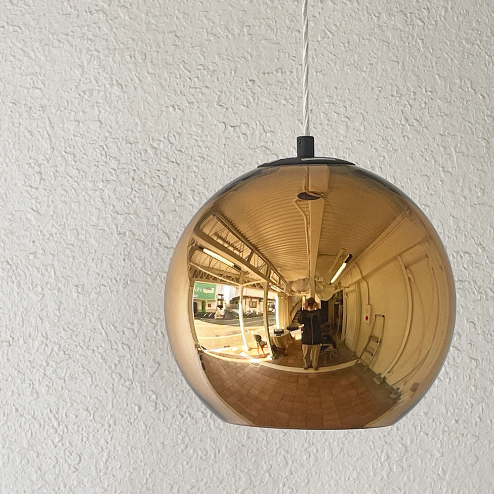  【用賀店】トムディクソン Tom Dixon コッパー ラウンドペンダントライト 25 Copper Round Pendant 25 ブロンズ定価￥70,180- 廃番 買取させていただきました。