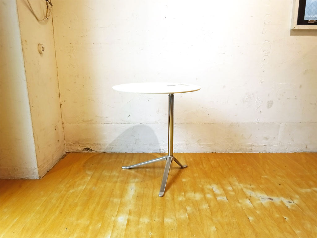 フリッツハンセン Fritz Hansen リトルフレンド LITTLE FRIEND サイドテーブル キャスパー・サルト 多目的マルチテーブル ホワイト×クローム 定価約16万 中古品 買い取りしました。