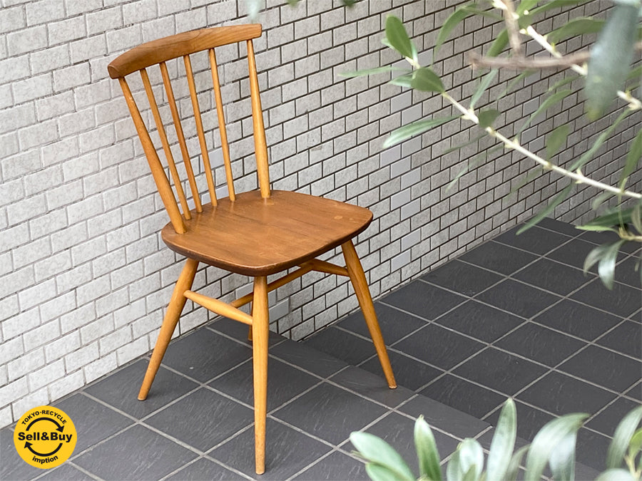 アーコール Ercol ビンテージ ボウバックチェア エルム材 UKビンテージ 英国 ～100年のデザイン～