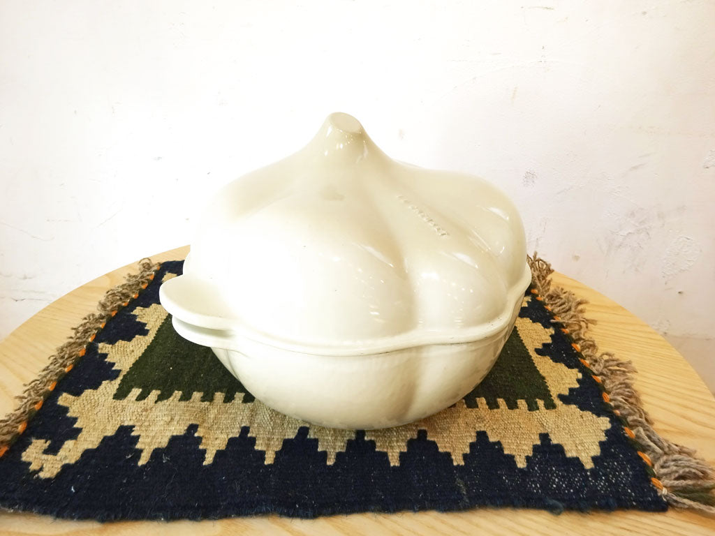 ル クルーゼ LE CREUSET ココット ガーリック Cocotte GARLIC 鍋 中古品 買い取りしました。