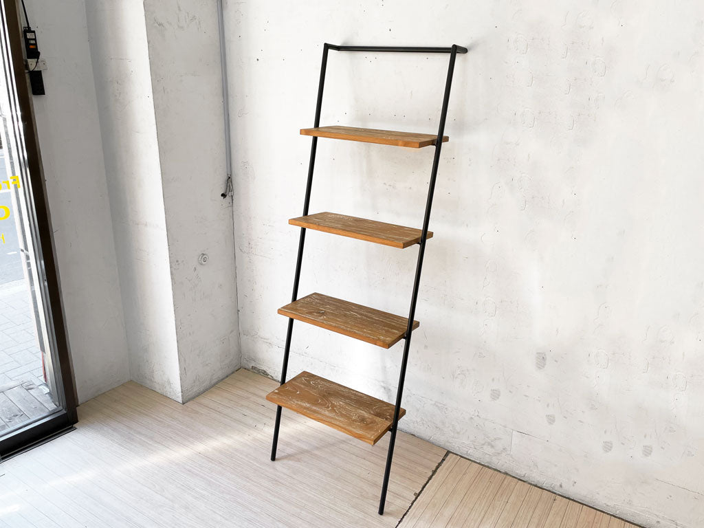 グリーム gleam ブランコシェルフ 55 BLANCO SHELF 55 ラダーシェルフ ホワイトウォッシュ 中古品 買い取りしました。