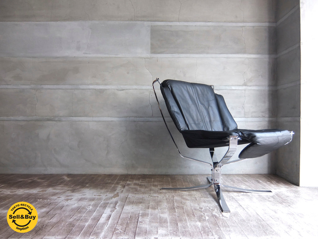 バットネ VATNE ファルコンチェア Falcon Chair ラックス LUX メタルフレーム シグード・レッセル Sigurl Resell ノルウェー  希少品 ～生活にノルウェーの家具を～ 【 買取と販売とレンタルのお店 】