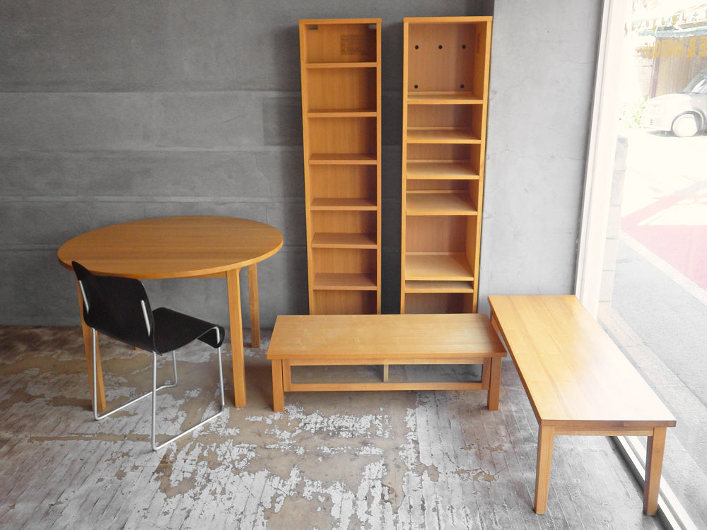 無印良品 MUJI センターテーブル & ダイニングテーブル & AVボード & 木製収納 & 薄型ラック & オリオチェア 中古品 買い取りしました。