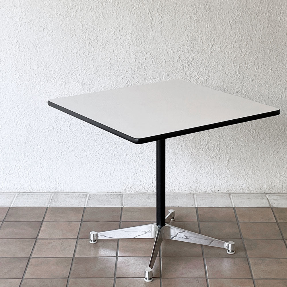  【用賀店】 ハーマンミラー Herman Miller コントラクトベース ダイニングテーブル スクエア 幅76cm イームズ ミッドセンチュリー 買取させていただきました。