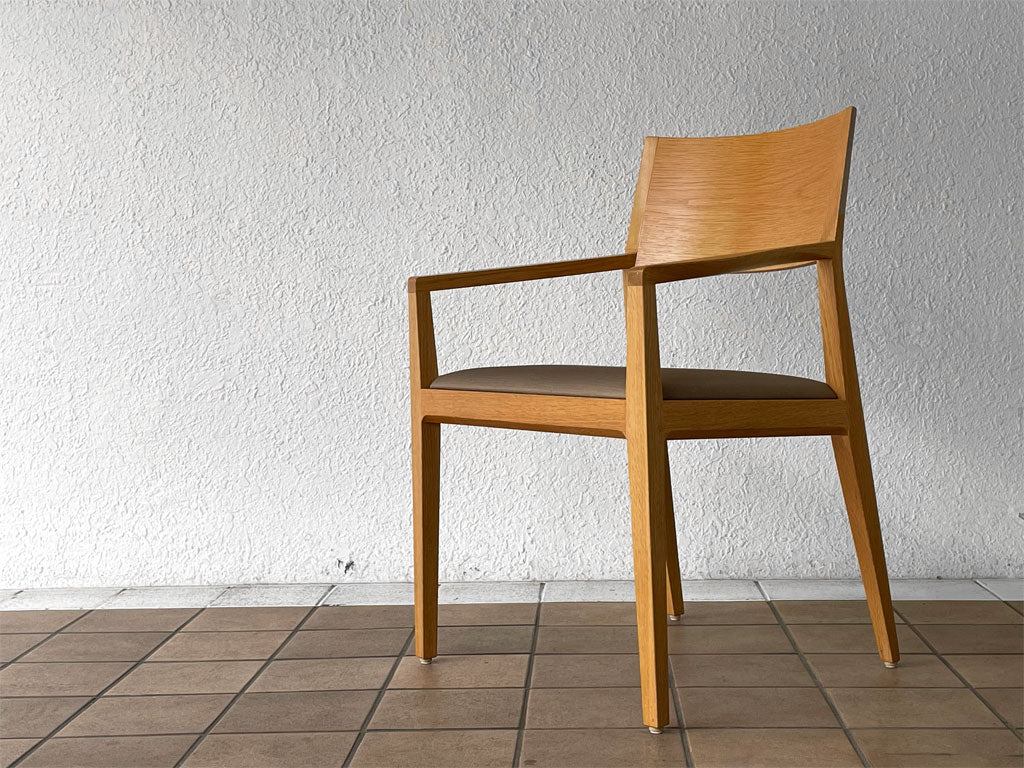 タイム&スタイル Time&Style リブラ LIBRA アームチェア ダイニングチェア オーク材 モダンデザイン 中古品 買い取りしました。