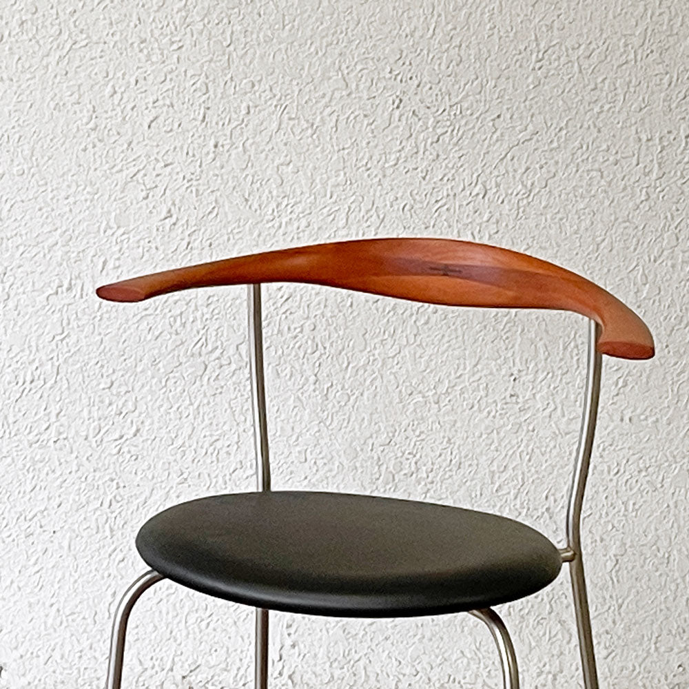 ピーピーモブラー PP Mobler PP701 アームチェア ダイニングチェア マホガニー材 ヌメ革 オイルダコタ ブラック ハンス・J・ウェグナー デンマーク 北欧家具　～能動的な出逢いを切り取る。～