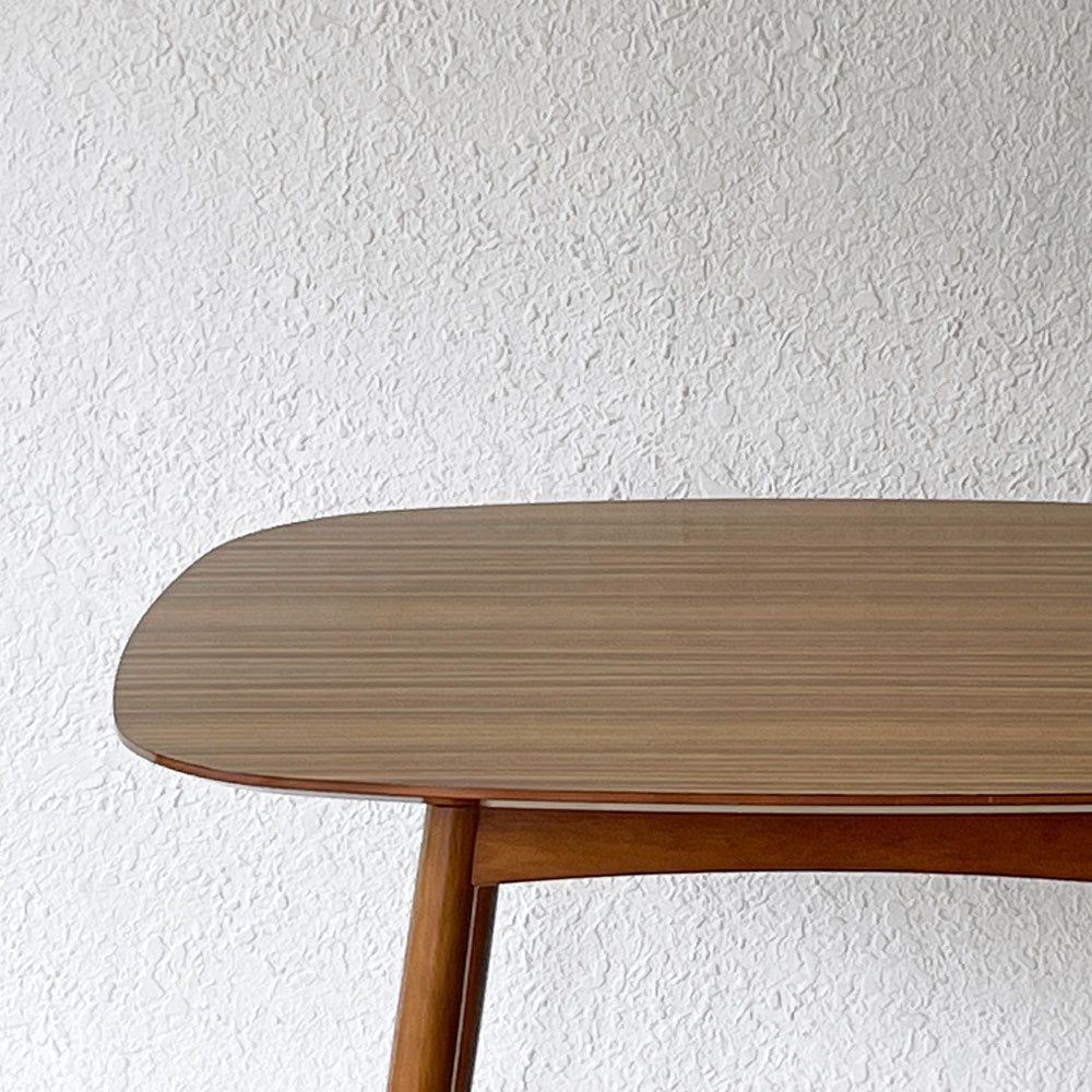 カリモク60+ ロクマルプラス Dテーブル ダイニングテーブル W100cm メラミン天板 デコラトップ ミッドセンチュリーデザイン ～小さく置いて、豊かに住まう～