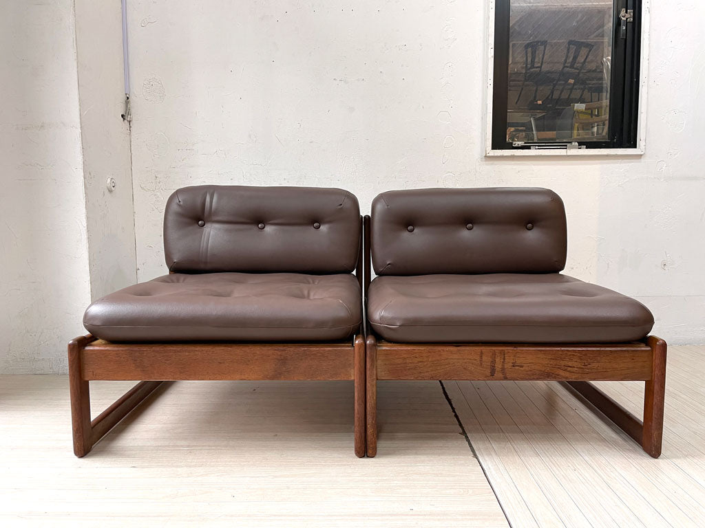 マルニ木工 maruni ポリマ 4428 ラウンジチェア 1Pソファ 孔雀マーク オールドマルニ ジャパンビンテージ レトロモダン 中古品 買い取りしました。