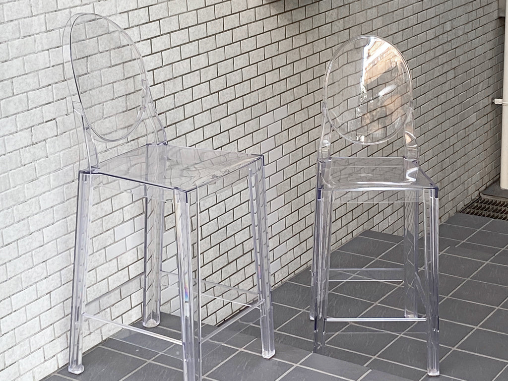 カルテル Kartell ワンモア 65 ONE MORE ゴースト Ghost ハイチェア カウンタースツール クリスタル フィリップ・スタルク　中古品 買い取りしました。