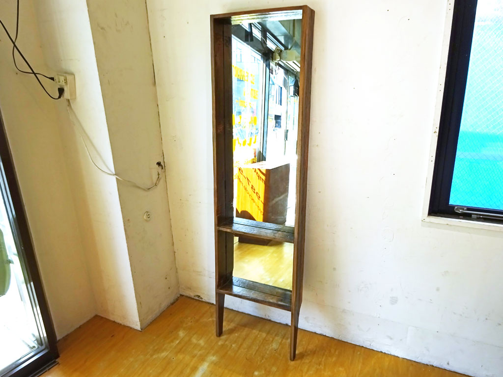 ジャーナルスタンダードファニチャー journal standard Furniture オールドエルムミラー OLD ELM MIRROR 姿見 全身鏡 スタンドミラー 中古品 買い取りしました。