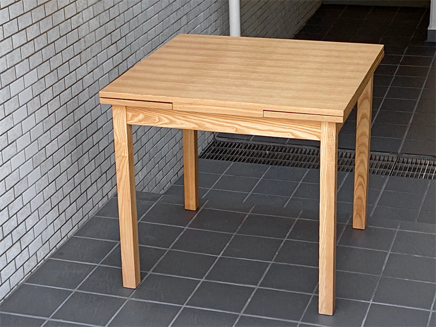 無印良品 MUJI エクステンション EXダイニングテーブル 伸長式 タモ材 ナチュラル 　中古品 買い取りしました。