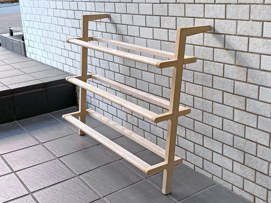Gaston Control Racks サイドバイサイド SIDE by SIDE ガストン Gastonシューズラック Shoe Rack アッシュ材 無垢材 SCOPE取扱い ...