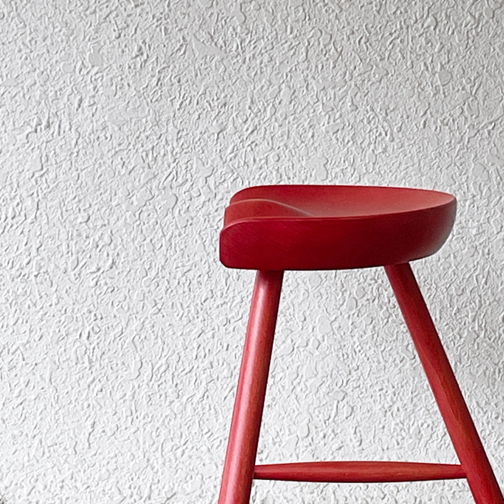 ワーナー Werner シューメーカーチェア Shoemaker Chair NO.49 スツール ビーチ材 ソープフィニッシュ ラーズ・ワーナー デンマーク 北欧家具 カスタム塗装品 ～休息にフィットを、空間に情熱を～