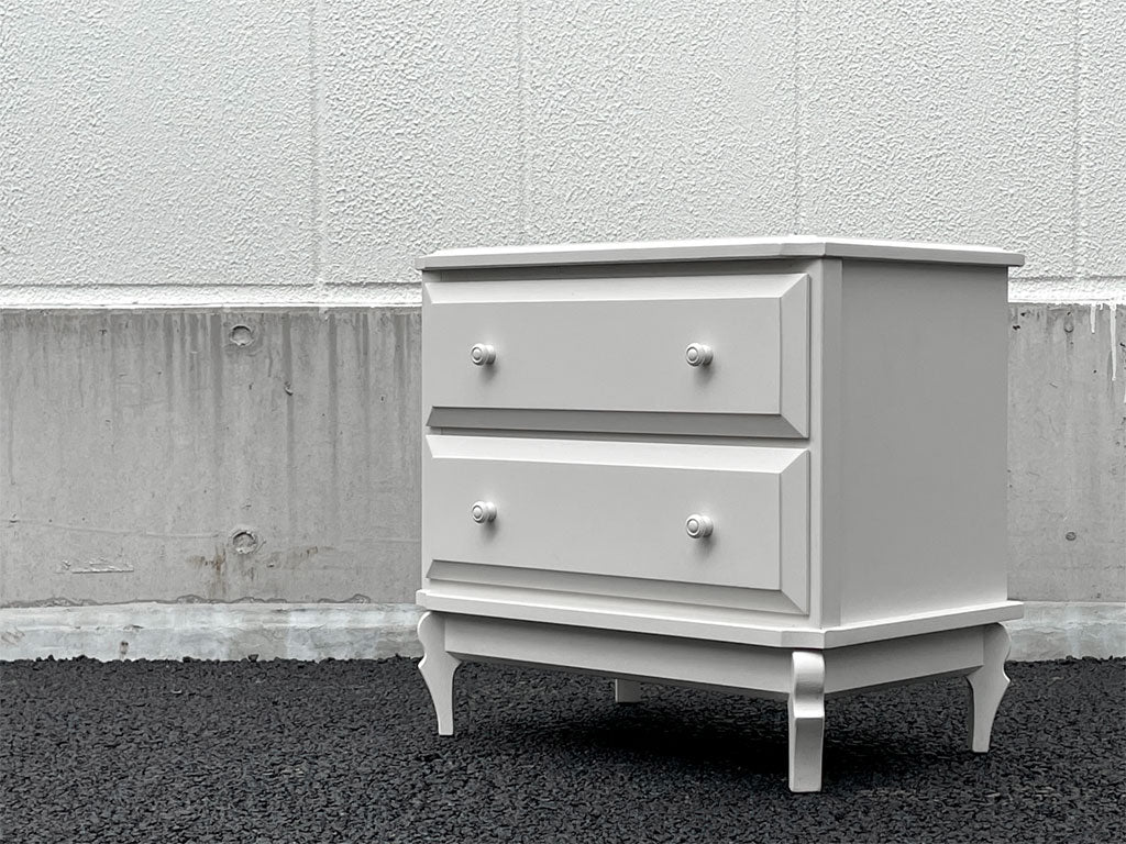 フランフラン Francfranc ファム FEMME チェスト ロータイプ ナイトテーブル サイドキャビネット クラシカル 廃番品 中古品 買い取りしました。