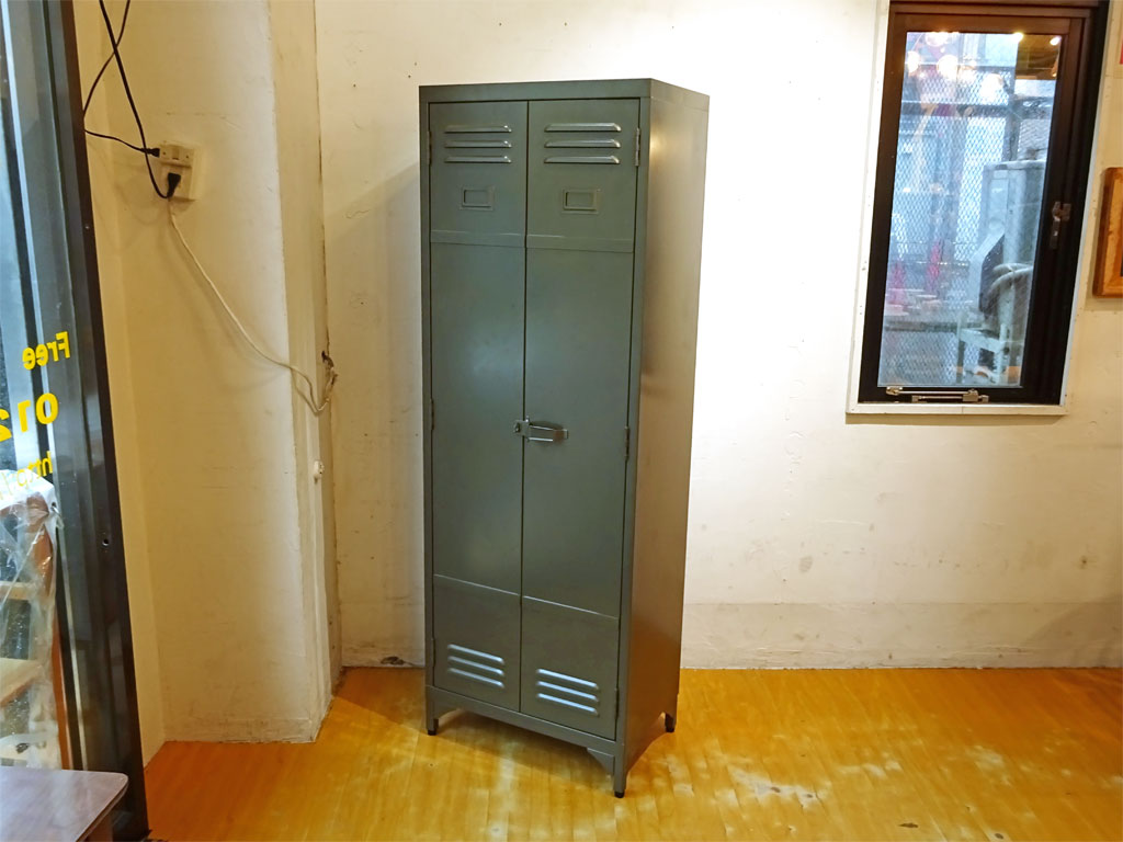 ウニコ unico ファンク FUNC ダブルトールストレージ double tall storage スチール キャビネット グレー 廃盤品 中古品 買い取りしました。