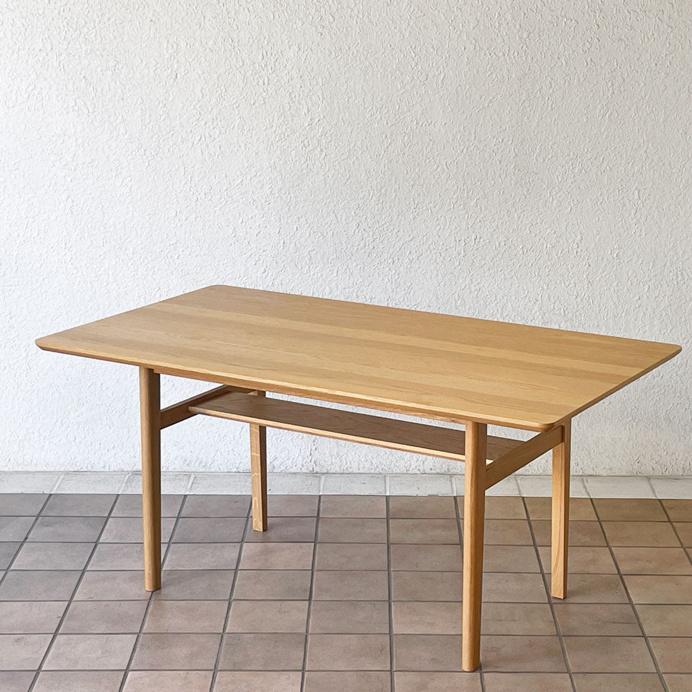  【用賀店】ウニコ unico ロム LOM リビングダイニングテーブル W140cm H65cm オーク材 ナチュラルデザイン 買取させていただきました。