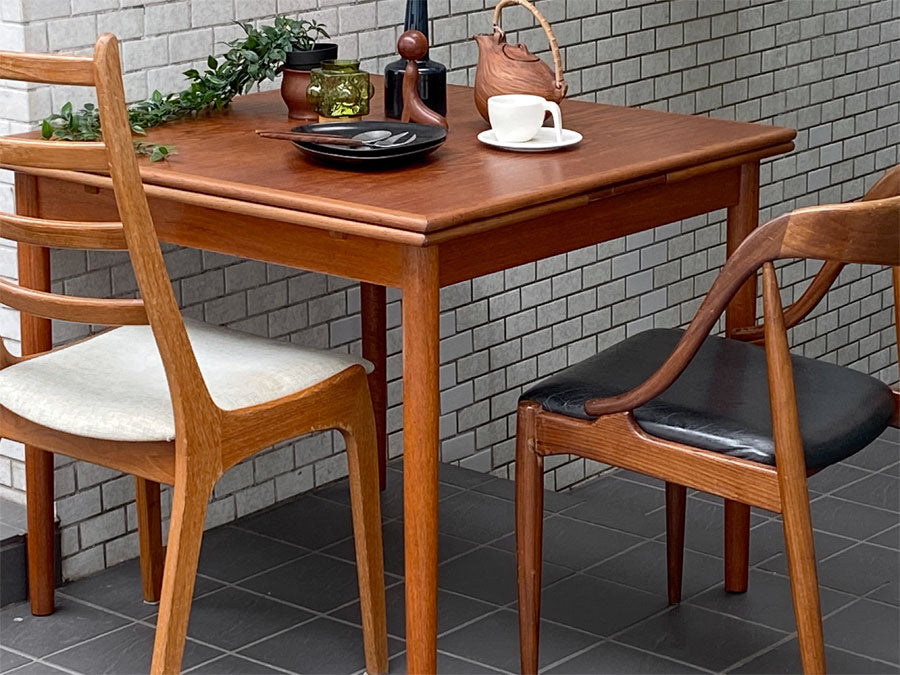 デンマークビンテージ Danish Vintage エーアールモブラー AR mobler チーク材 エクステンション ダイニングテーブル 50-60's ～生活のかたち～