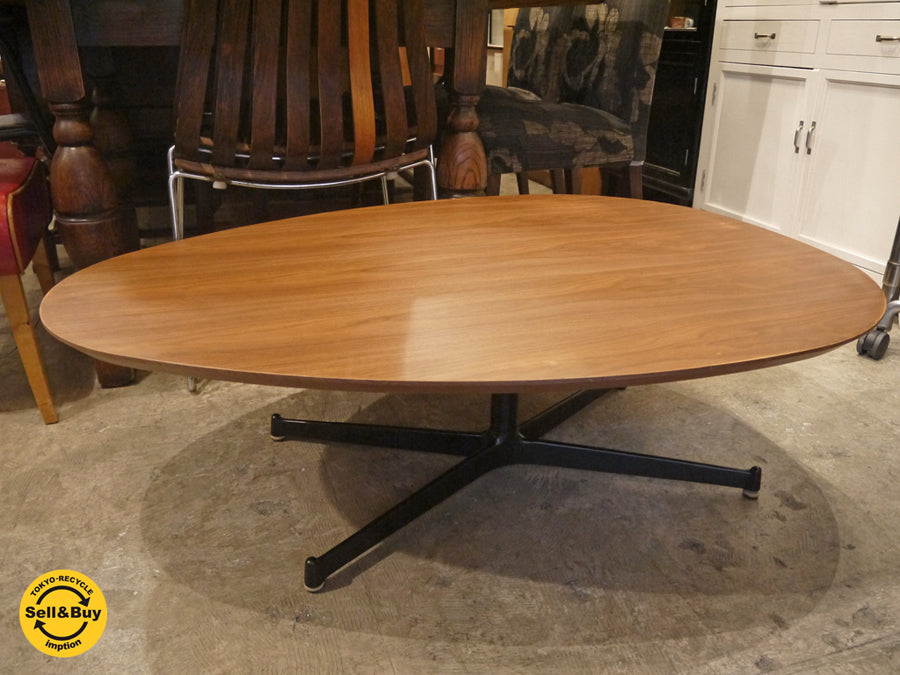 スウィッチ SWITCH エッグリビングテーブル Egg Living Table ローテーブル ウォールナット カフェスタイル　中古品 買い取りしました！ 自由が丘店 出張買取もお任せください。