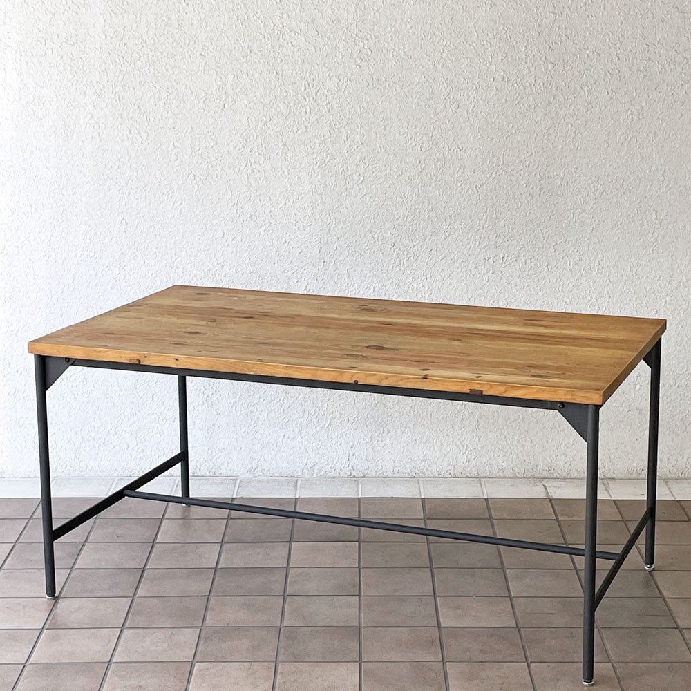  【用賀店】クラッシュゲート CRASH GATE ノットアンティークス Knot antiques ブレラ BRERA ダイニングテーブル パイン古材 W148cm インダストリアルデザイン 買取させていただきました。