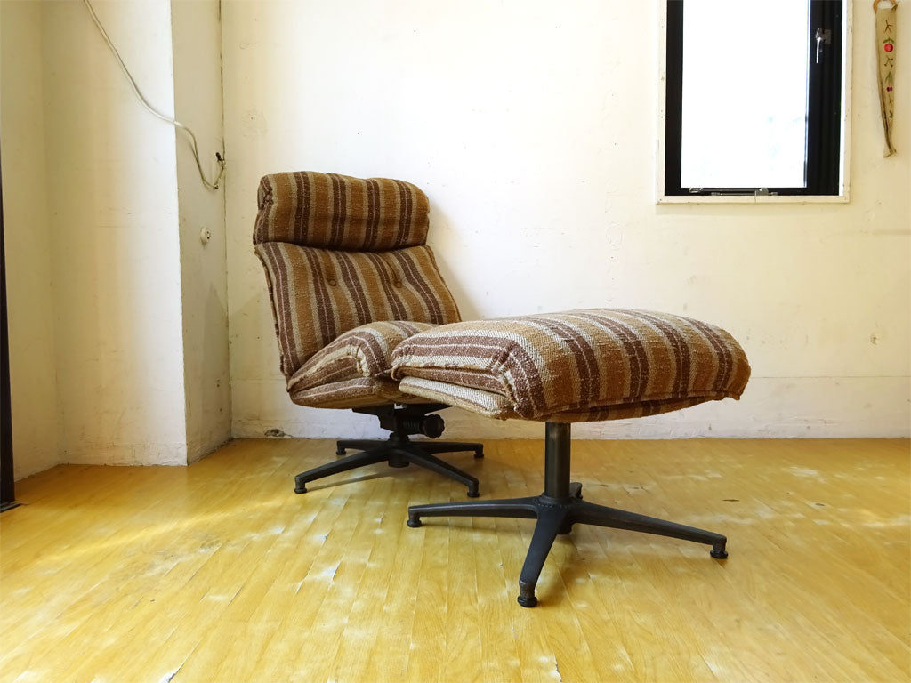 トラックファニチャー TRUCK FURNITURE ラグタイム ロッキングチェア ハイバック & オットマン RAGTIME ROCKING CHAIR ～ ロッキングチェアの概念を覆したデザイン