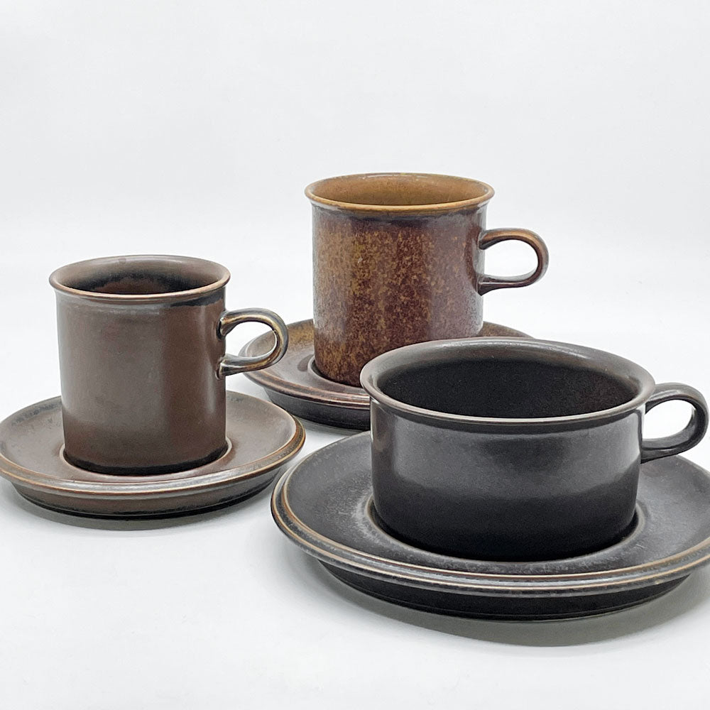 【祖師ヶ谷大蔵店】アラビア ARABIA ルスカ RUSKA ティーカップ＆ソーサー / コーヒーカップ＆ソーサー 4客 / モーニングカップ＆ソーサー 2客 ウラ・プロコッペ Ulla Procope 北欧食器 買取させていただきました。