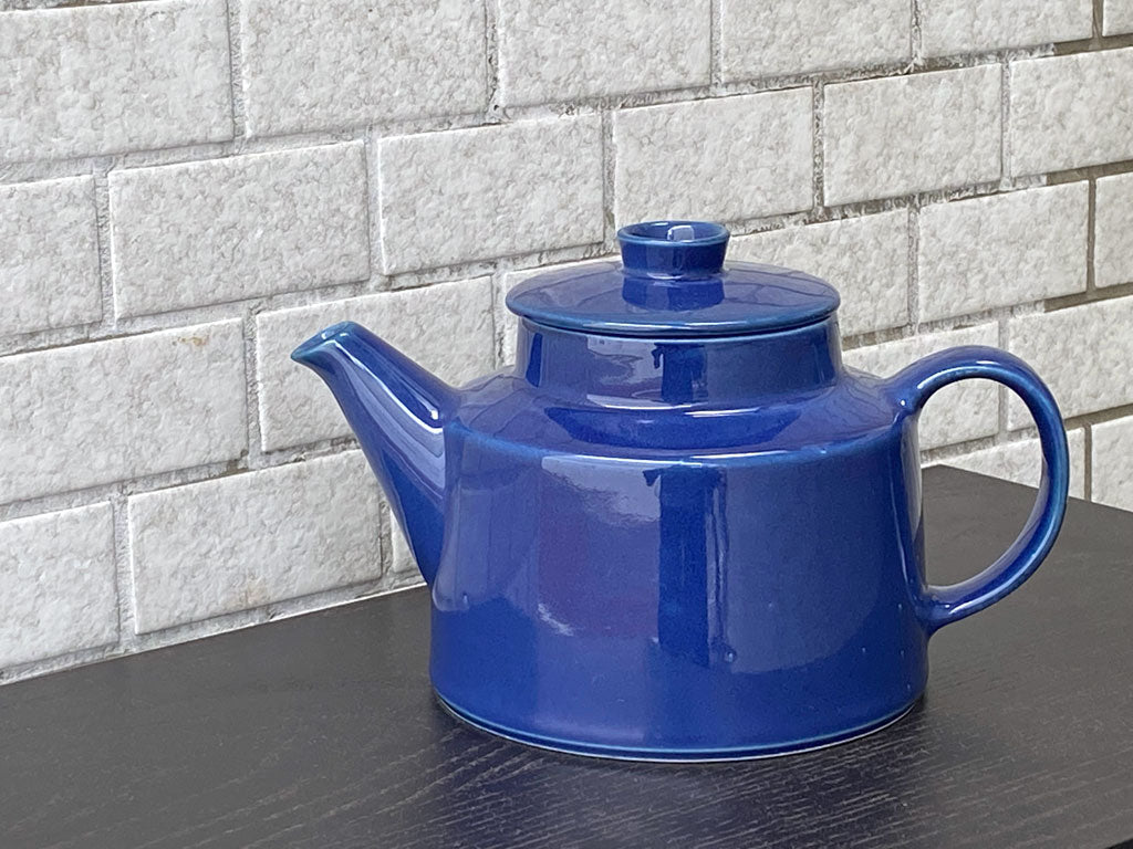 アラビア ARABIA キルタ KILTA ティーポット ブルー カイ・フランク Kaj Frank ビンテージ 北欧食器 中古品 買い取りしました。