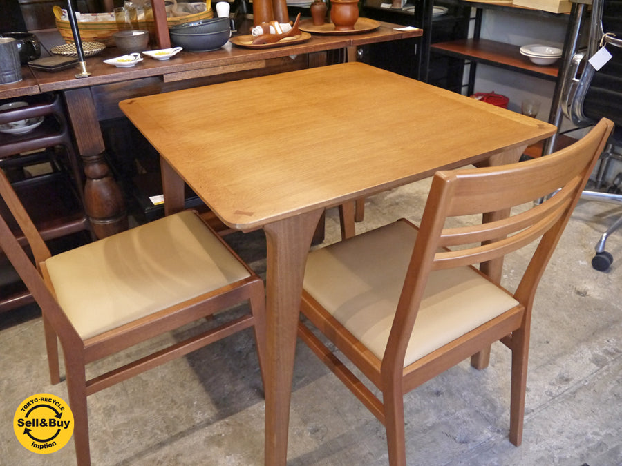朝日木材 ボスコ BOSCO ダイニングテーブル ダイニングチェア 天然木　中古品 買い取りしました！ 自由が丘店 出張買取もお任せください。