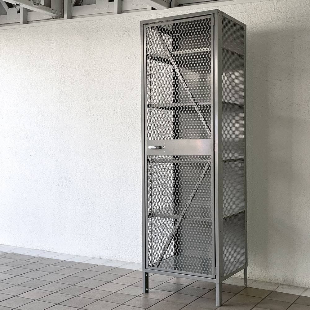  【用賀店】リオン LYON メッシュロッカー MESH LOCKER スチール グレー W61 パシフィックファニチャー P.F.S取扱 インダストリアル USA 米国 買取させていただきました。