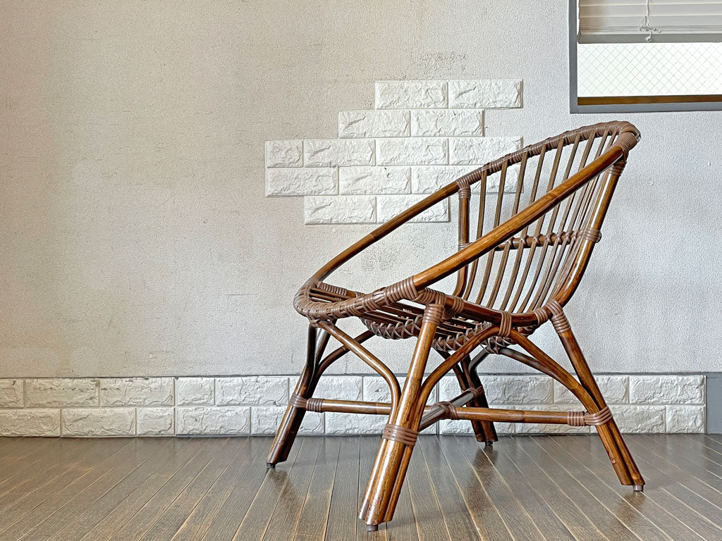 クラッシュゲート CRASH GATE ノットアンティークス Knot antiques デジャブ DEJAVU ラウンジチェア 籐製 ラタン ハンドメイド 定価38,500円  中古品  買い取りしました。