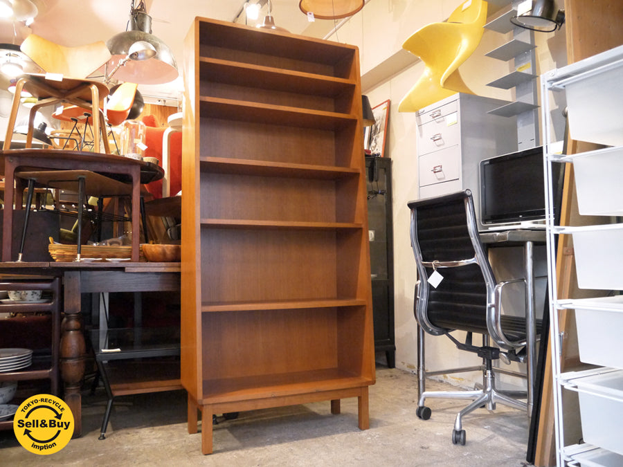 イデー IDEE アントン ANTON ブックシェルフ BOOKSHELF ホワイトアッシュ材 ブラウン 北欧スタイル　中古品 買い取りしました！ 自由が丘店 出張買取もお任せください。