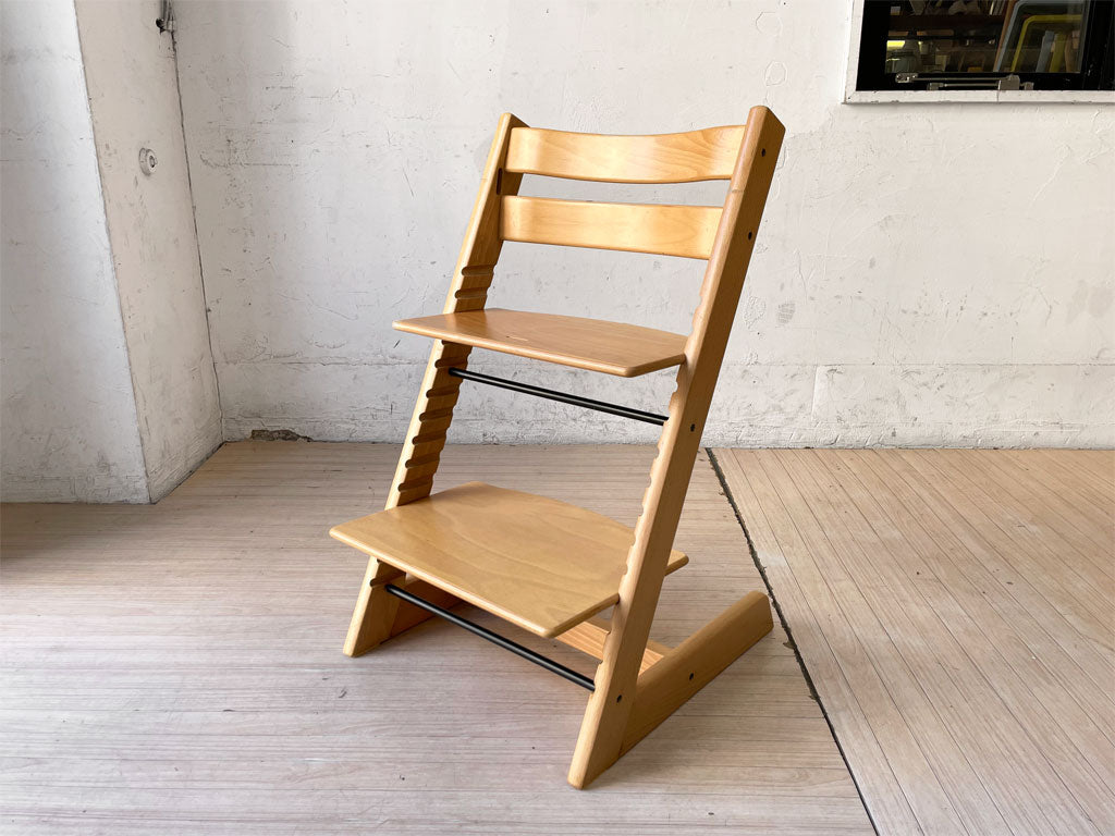 ストッケ STOKKE トリップトラップ TRIPP TRAPP ベビーチェア キッズチェア ナチュラル S/N4～ ノルウェー 北欧家具 中古品 買い取りしました。