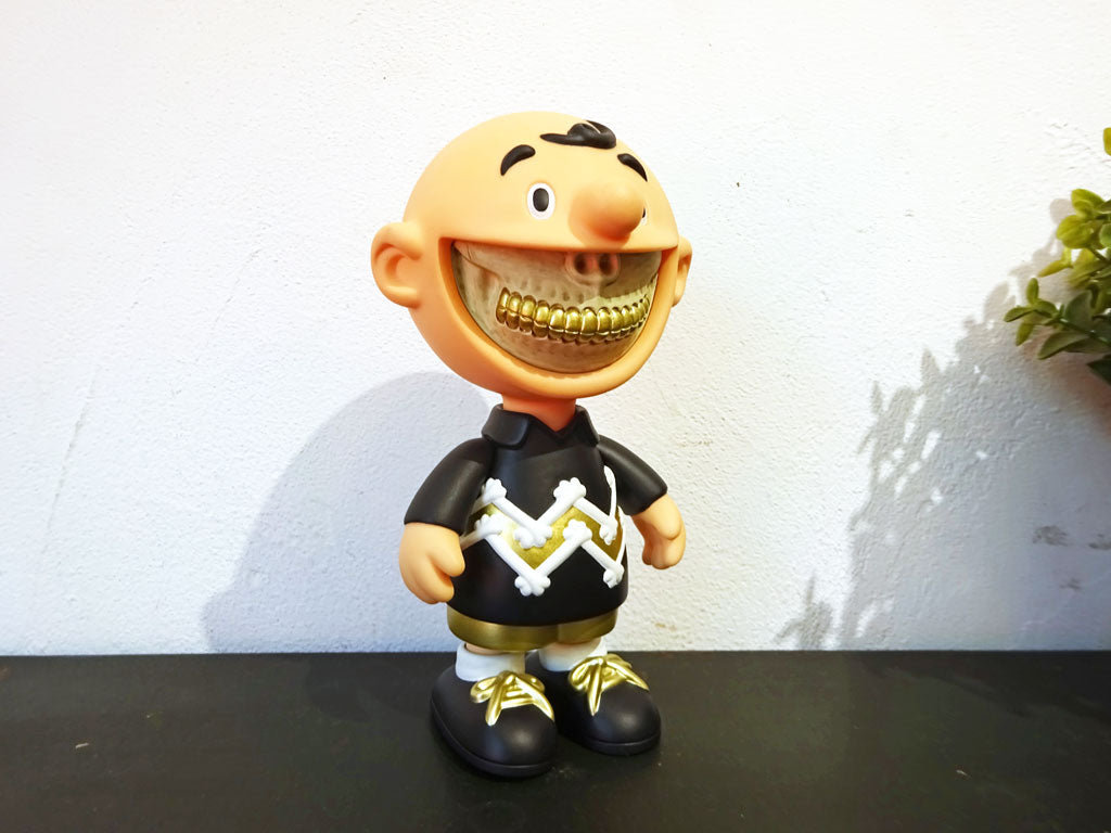 メイド バイ モンスターズ × ロン イングリッシュ Made by Monsters × Ron English チャーリーグリン レア ソフビ フィギュリン 入手困難 中古品 買い取りしました。