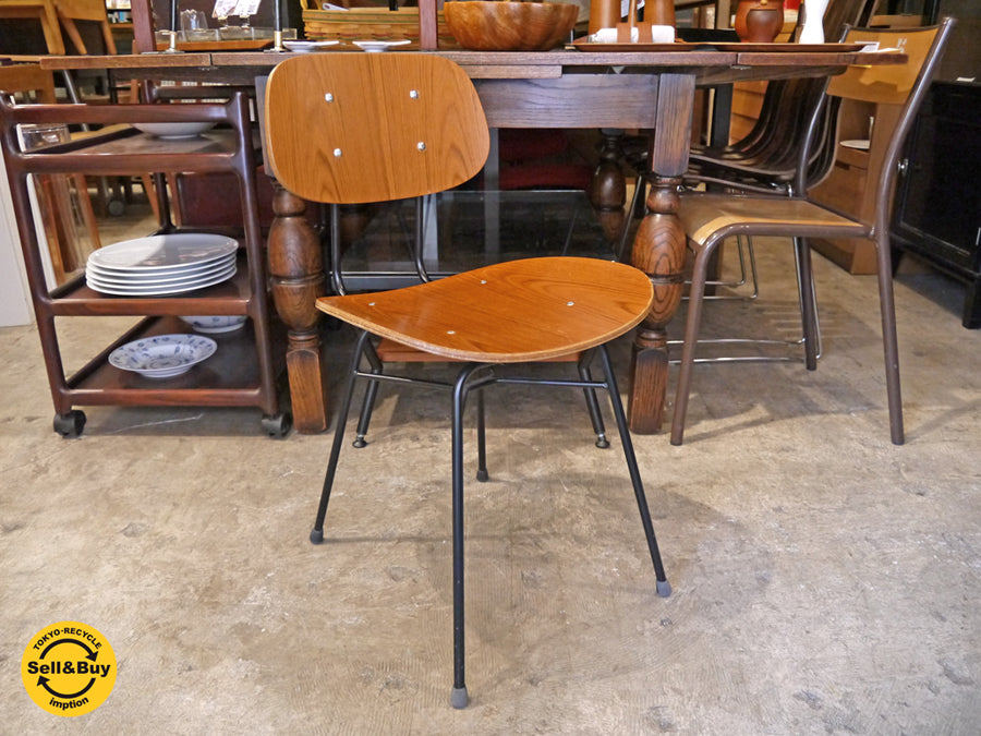 グラフ graf プランクトンチェア Plankton chair チーク材 アイアン ダイニングチェア インダストリアル　中古品 買い取りしました！ 自由が丘店 出張買取もお任せください。