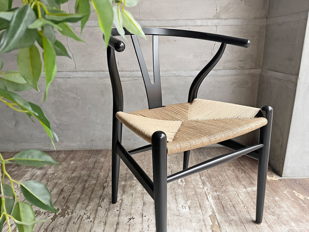 カールハンセン&サン Carl Hansen&Son Yチェア CH24 ハンス J. ウェグナー ブラック ビーチ材 北欧 デンマーク 名作 中古品 買い取りしました。