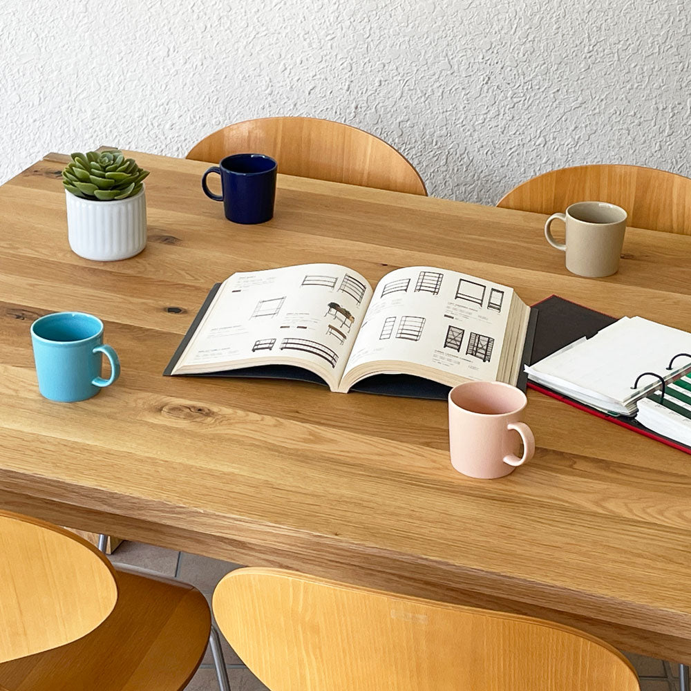 ディーケースリー dk3 ウッツォン UTZON ダイニングテーブル オーク無垢材 W180cm デンマーク ACTUS取り扱い 定価33万円 ～静かな、主役～