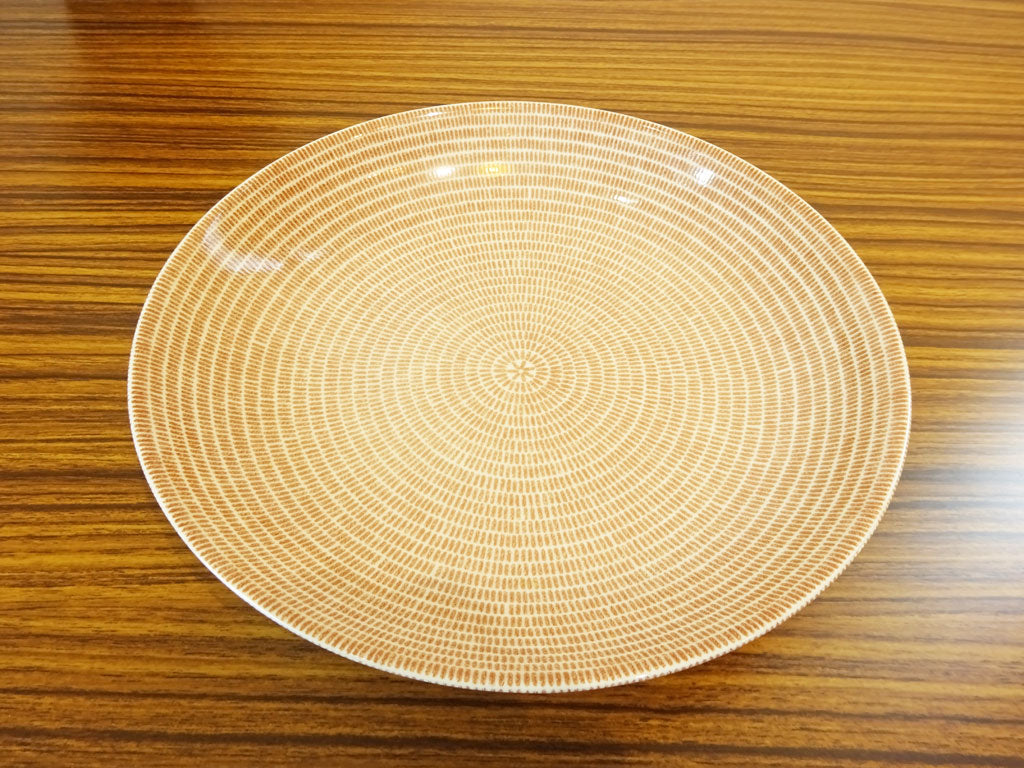 アラビア ARABIA 24hAvec アベック ブラウン 24cm 旧ロゴ 王冠ロゴ 北欧食器中古品 買い取りしました。