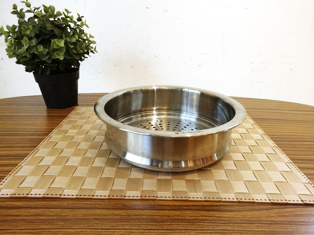 ル・クルーゼ LE CREUSET スチーマー Steamer AKK-67 ココットロンド専用 中古品 買い取りしました。