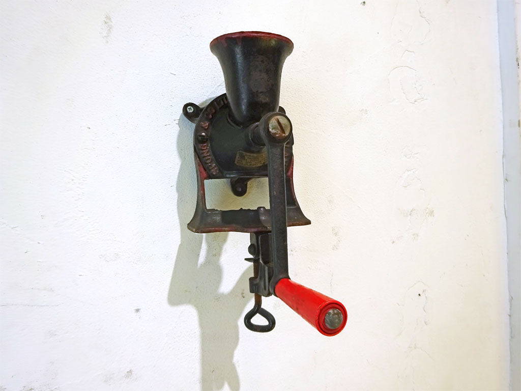 スポング SPONG 鉄鋳製 コーヒーミル Model：NO.1 希少 廃番品 イギリス 中古品 買い取りしました。