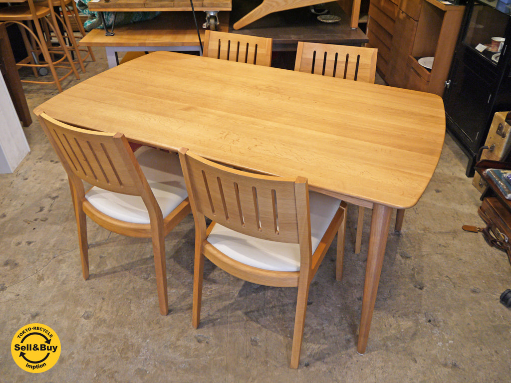 IDC 大塚家具 シネマ オーク材 ダイニングセット 中古品 買い取りしました！ 自由が丘店 出張買取もお任せください。