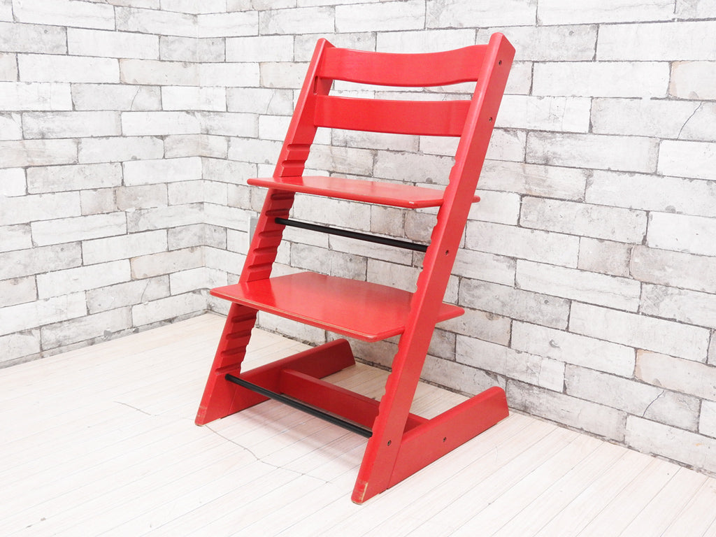 ストッケ STOKKE トリップトラップ TRIPP TRAPP 新型初期 ベビーチェア レッド 北欧 ノルウェー 中古品 買い取りしました。